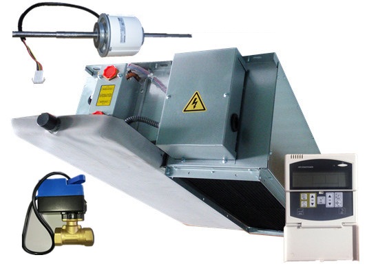 Efficient Brass Material Motorized Ball Valve For Fan Coil Units 2 Pipe System / 4 Pipe System 0