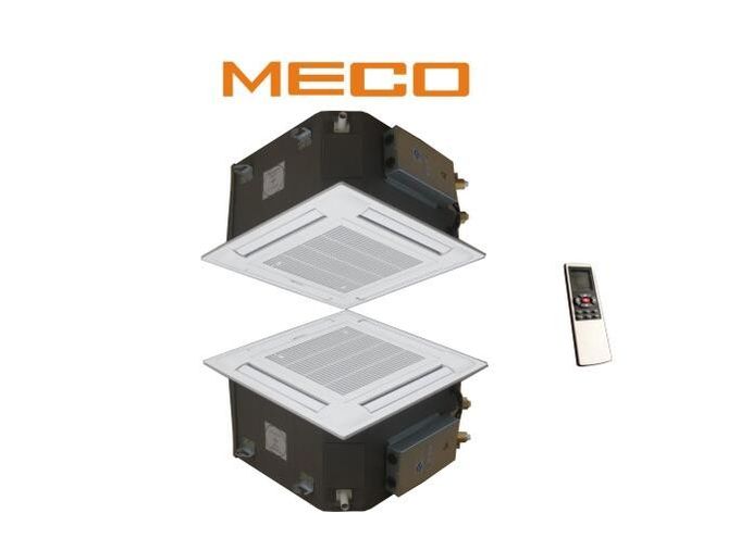 800CFM Air Flow Ceiling Mounted Cassette Fan Coil Unit 2TR Capacity 220V-1-50Hz 0