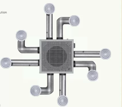 Higher Efficiency Electric Fan Coil Unit , Ceiling Mounted Fan Coil ...