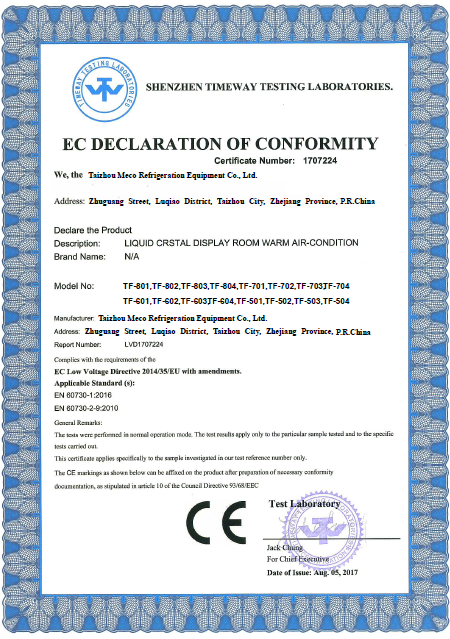 High Accuracy Digital Room Thermostat With Colorful Display For Central Air Conditioning 0