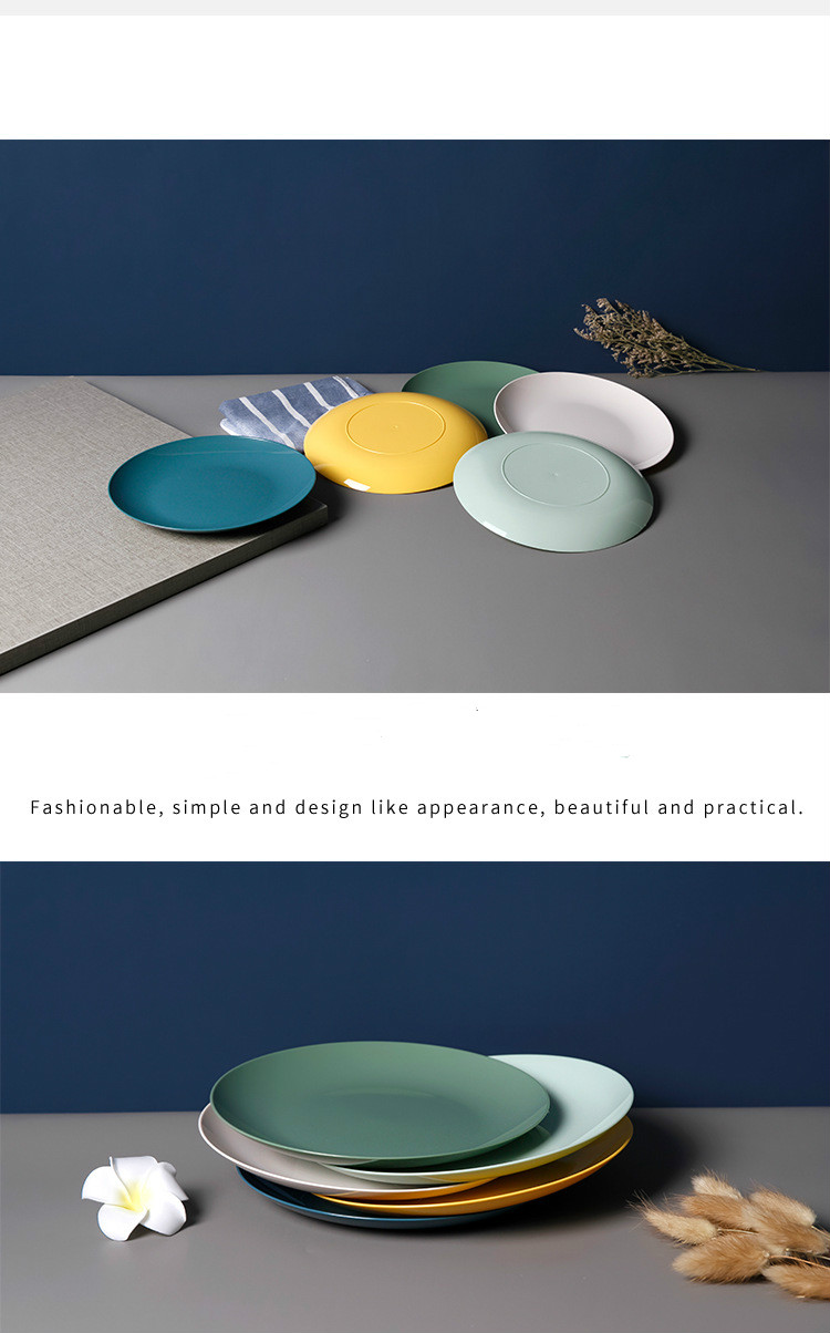 China Manufacturer Cabbage Porcelain Stoneware Ceramic Dessert Plate With Cheap Prices