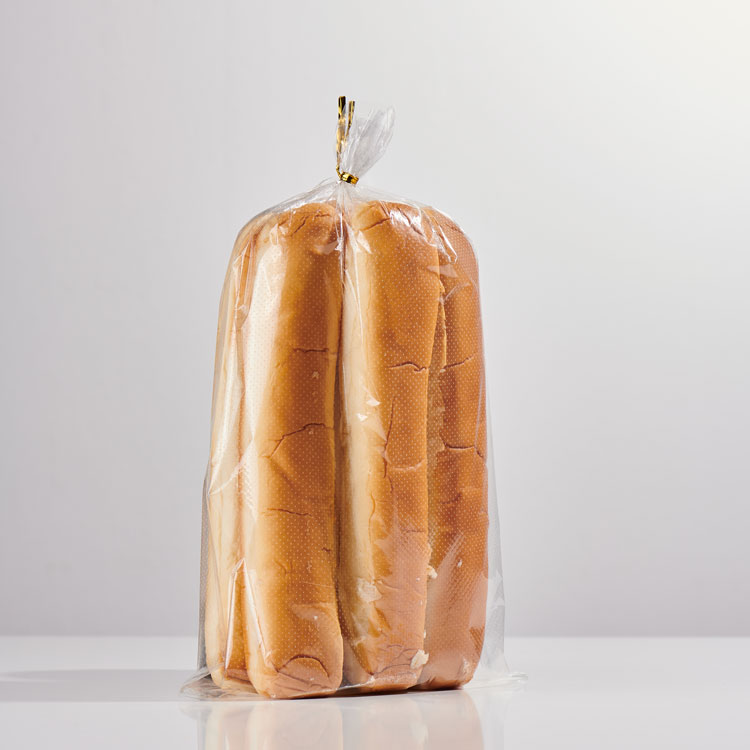 Lesi 20x25 BOPP Cellophane micro perforated bags Transparent clear for bread cello perforate