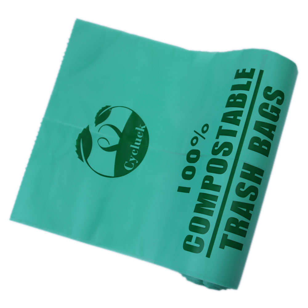 Lesi Biodegradable trash Bag compostable rolling bag with customized