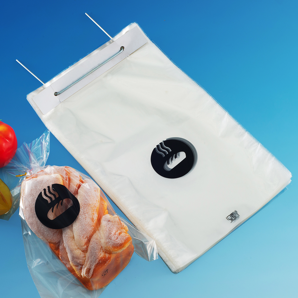 Lesi ecofriendly BOPP Printed packaging plastic bread bag with