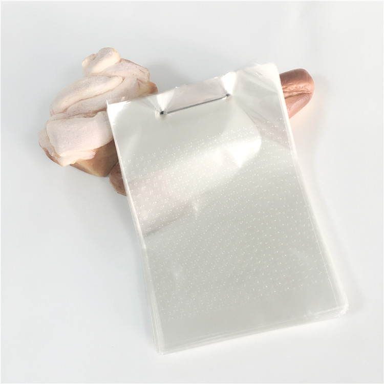 Lesi Plastic Micro Perforate Bag with customized size BOPP wicket bread cellophane packaging