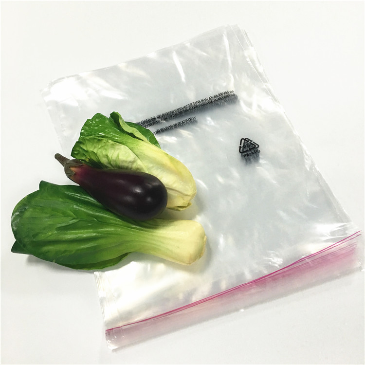 Lesi Cellophane LDPE Plastic recycle self adhesive seal poly bag with