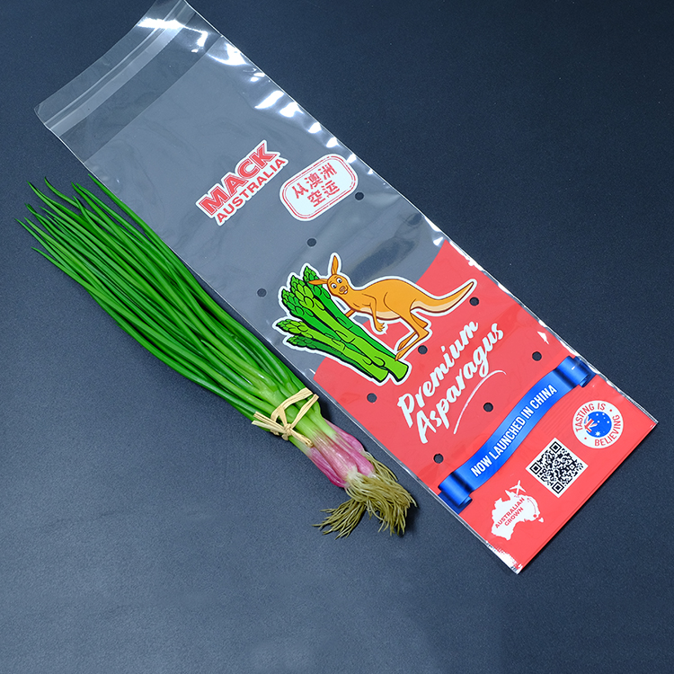 Lesi Vegetable Packaging bag Customized Print selfadhesive CPP Bag