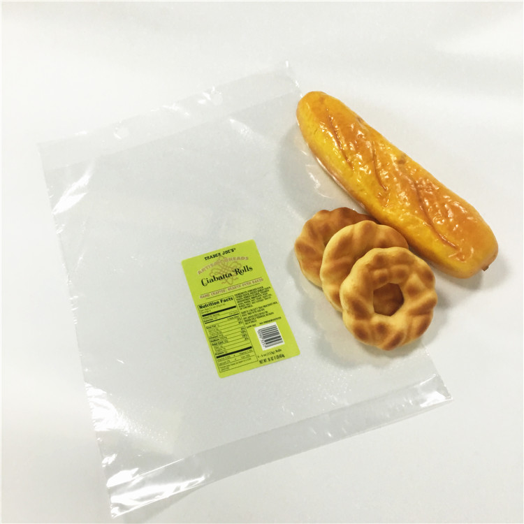 Lesi Clear Bread Plastic Micro Perforated Bag High Quantity BOPP Bag With Bottom Gusset