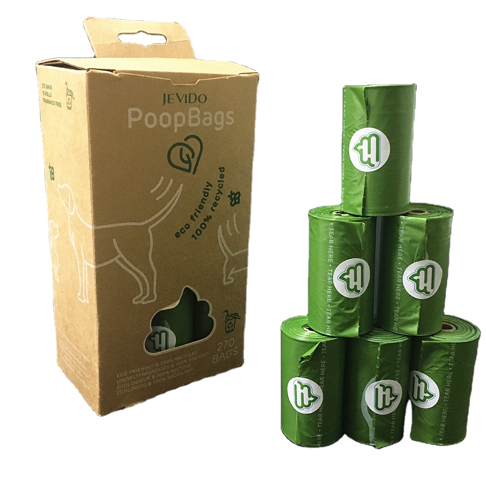 Lesi 270bags Biodegradable dog waste bag manufacturer poopbags Eco