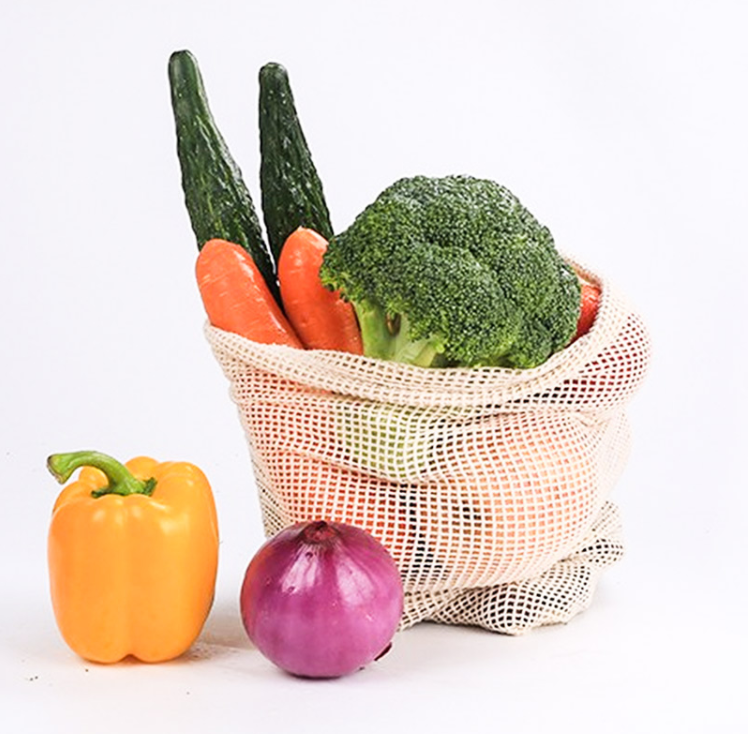 Lesi CMB3035 Cotton mesh fruit bag lettuce packaging bags vegetable