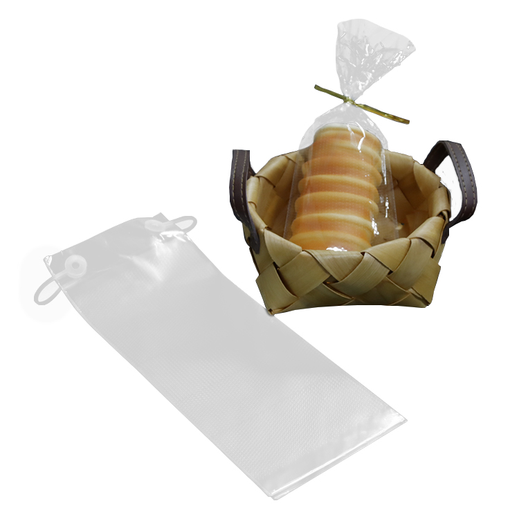 Lesi Customized Bread bopp bag Plastic packaging Micro Perforated Bag