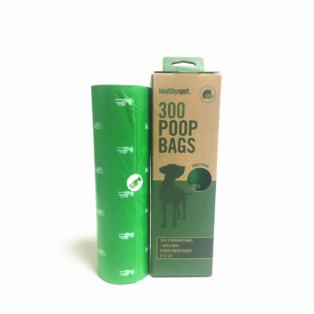 Lesi Wholesale dog poop bags 100 degradable PBAT EN13432 dog poop