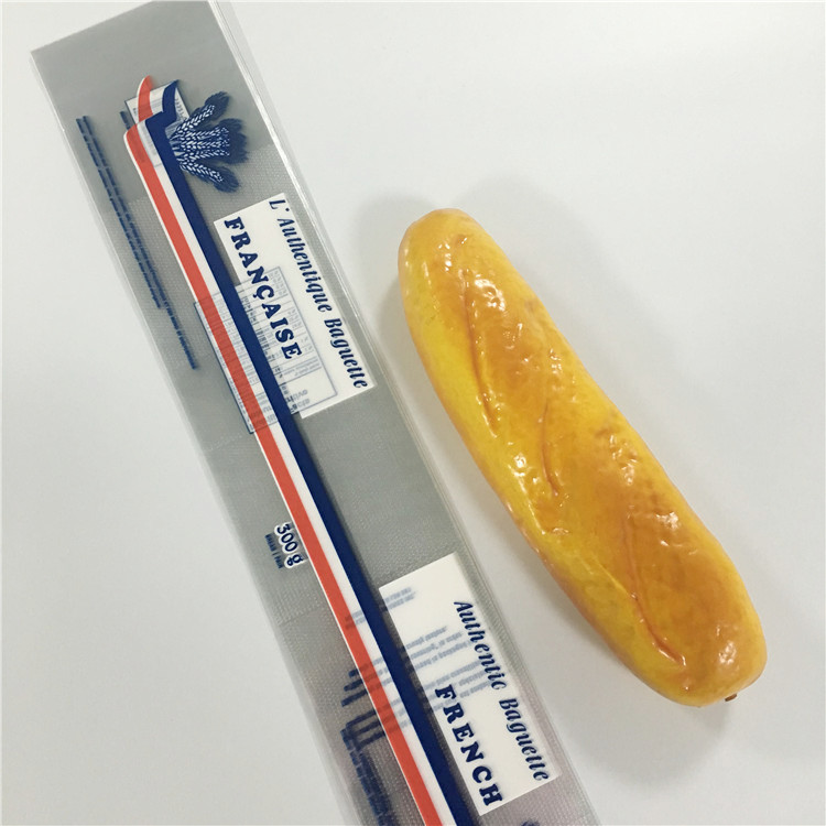 Lesi Recycle food grade BOPP CPP micro perforated bread bag plastic bakery cellophane bags