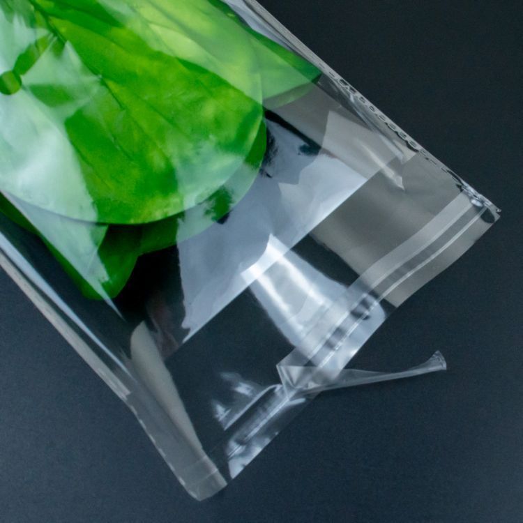 Lesi High clear BOPP anti foggy vegetable lettuce packaging bag