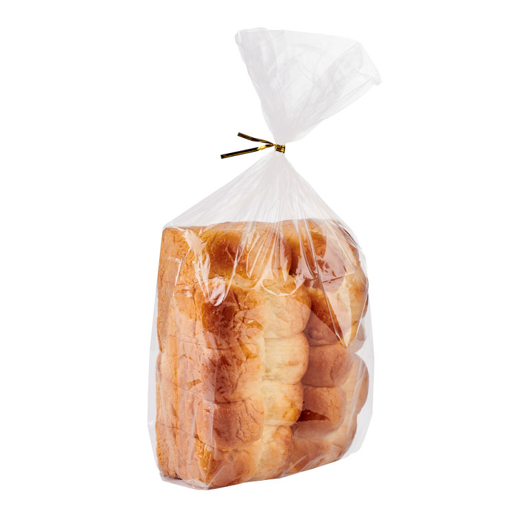 Custom printed plastic bread top bags