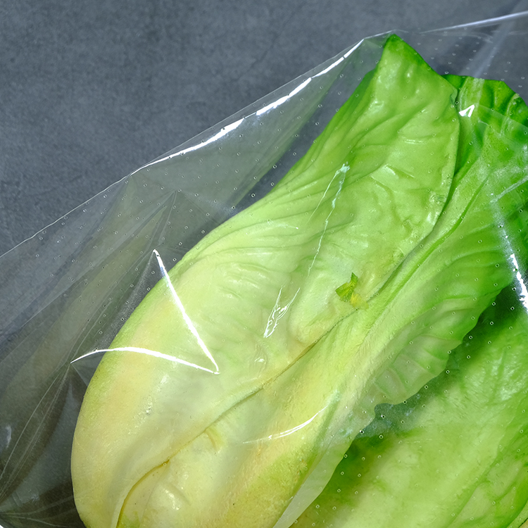 Lesi Plastic packaging cellophane Micro Perforated Vegetable Bag