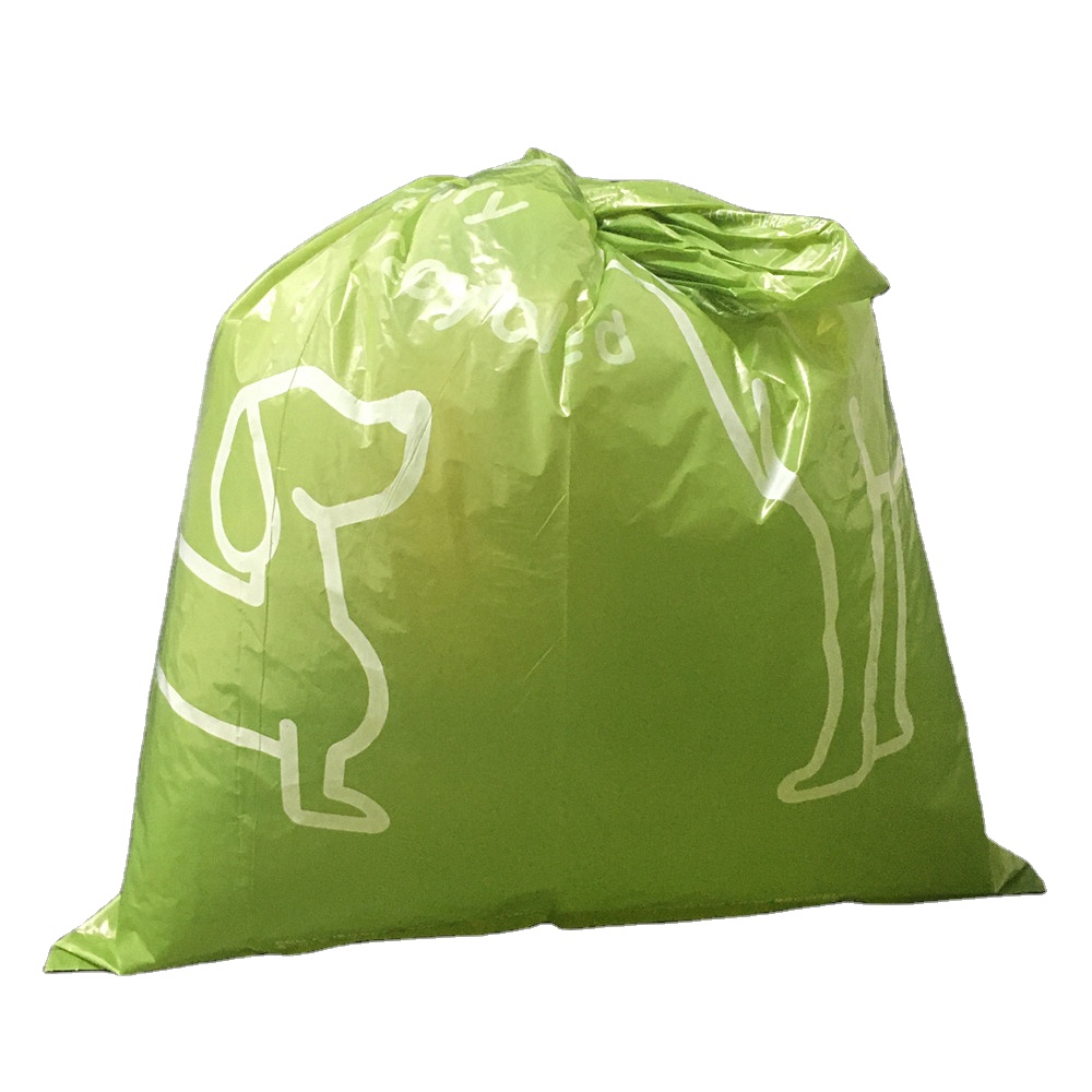 Lesi 100 Biodegradable Dog Poop Bag Custom Printed HDPE Cornstarch