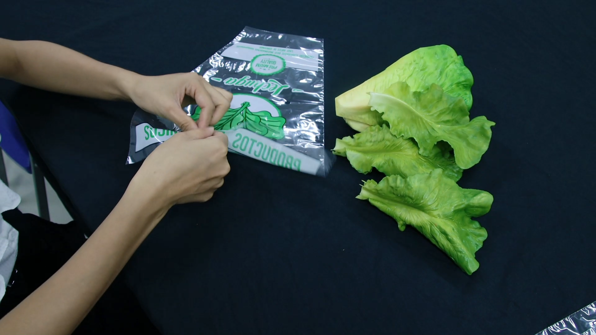 Lesi Cello clear transparent lettuce bag Cellophane produce bags