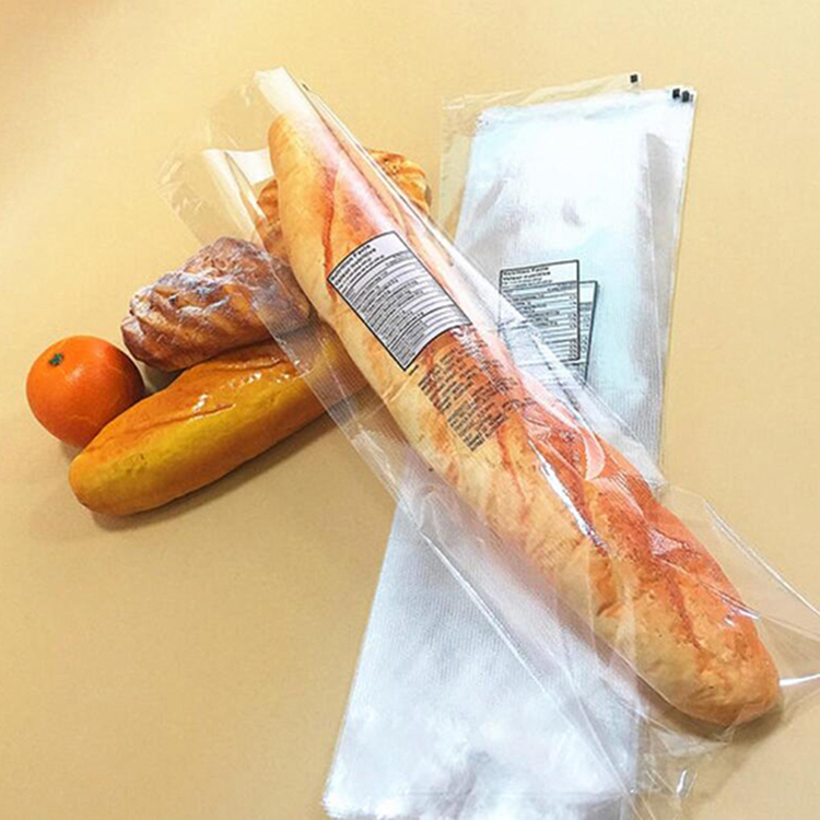 Lesi Fine quality Food grade bread bag Micro Perforated bag for packaging baguette cellophane