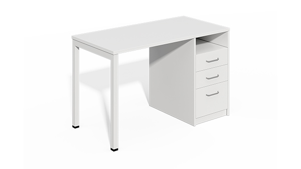Factory Wholesale muebles de silla escritorio escritorios con cajones desk blanca melamina madera de lujo para pc moderno desk