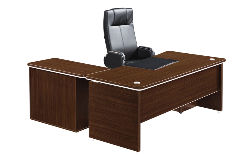 European style l shape 6ft office furniture computer desk mdf office table