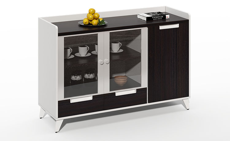 High-quality modern style multifunctional melamine office filing cabinet without handles