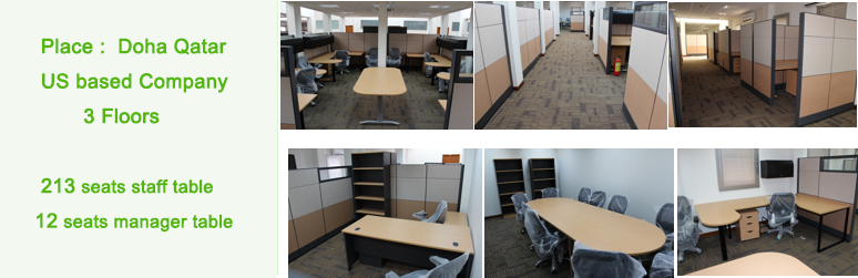 China Manufacturer Call center furniture office modular workstation partition divider work station office cubicle desk