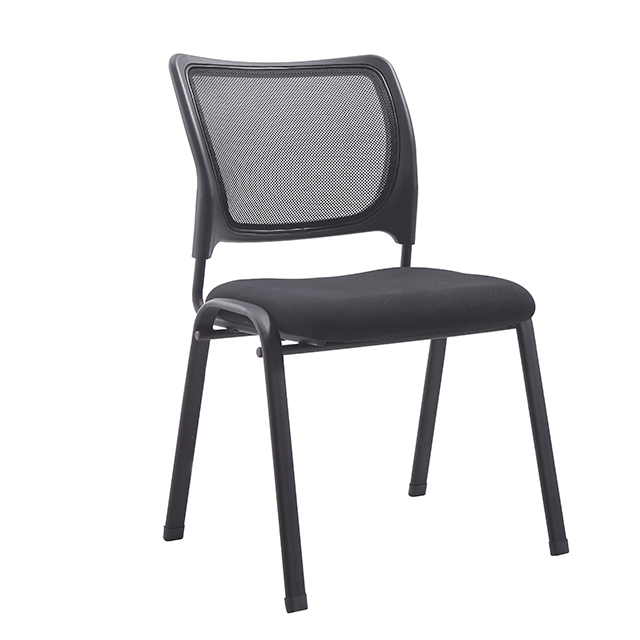 Modern Ofis Mobilyaları İstiflenebilir Örgü Kumaş Eğitim Ofis Sandalyeleri Tekerleksiz Üretici Ticari Mobilya 100 CN;GUA