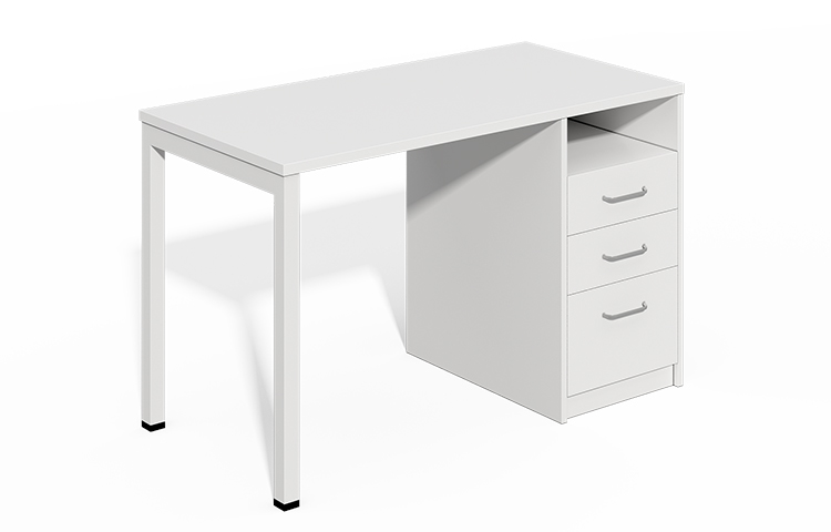 ताकत कार्यालय फर्नीचर फैक्टरी सरल और आधुनिक शैली घर कार्यालय कंप्यूटर डेस्क अनुकूलित करता है।