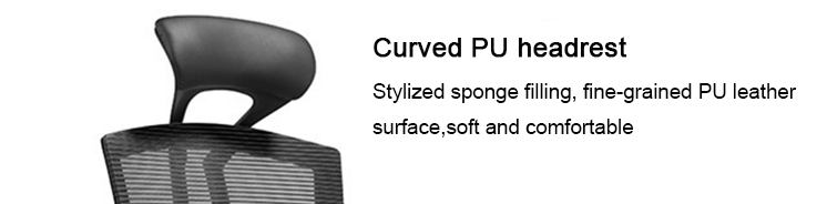 China Fabrik kundenspezifische moderne Büromöbel Mesh hohe Rückenlehne schwarzer Chefbürostuhl