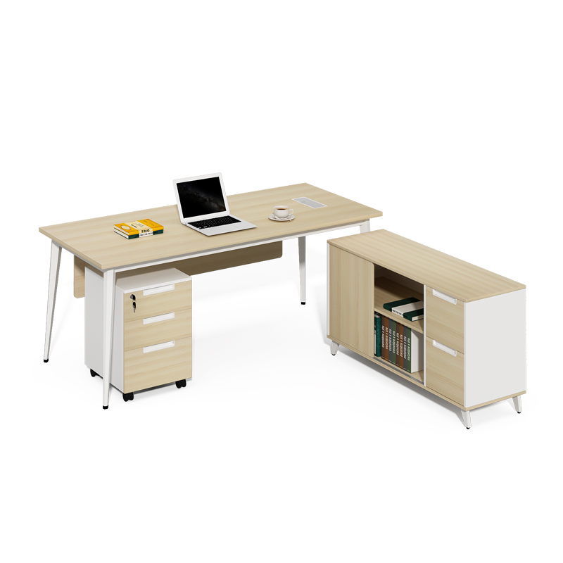 Hot selling custom office furniture acceptable for office bidding project melamine sheet executive desk manager office table
