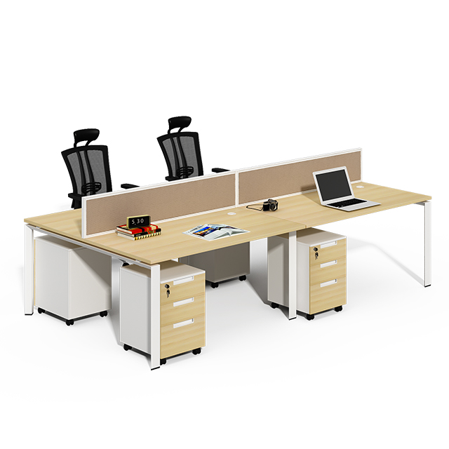 Detachable modular multi-person office partition workstation open office workstation