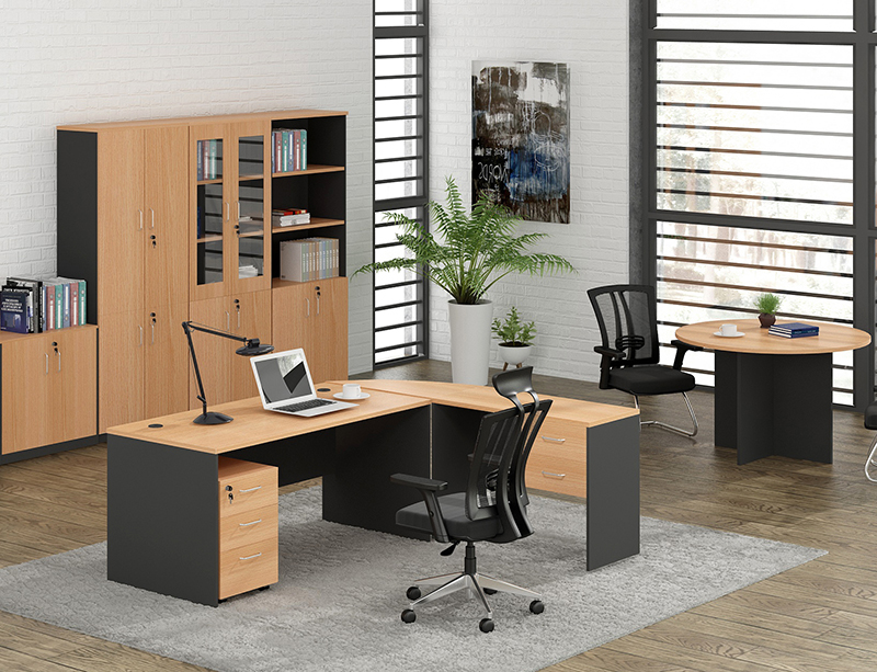 Competitive Price Buy online New design desktop computer table with drawers