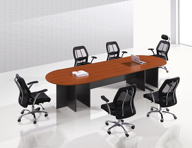 office furniture conference table meeting desk 16 person oval-shape conference table luxury