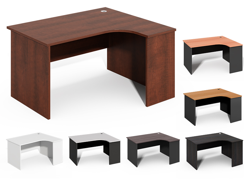 Modern Craft Office Furniture L-Type Executive Desk for Home Office