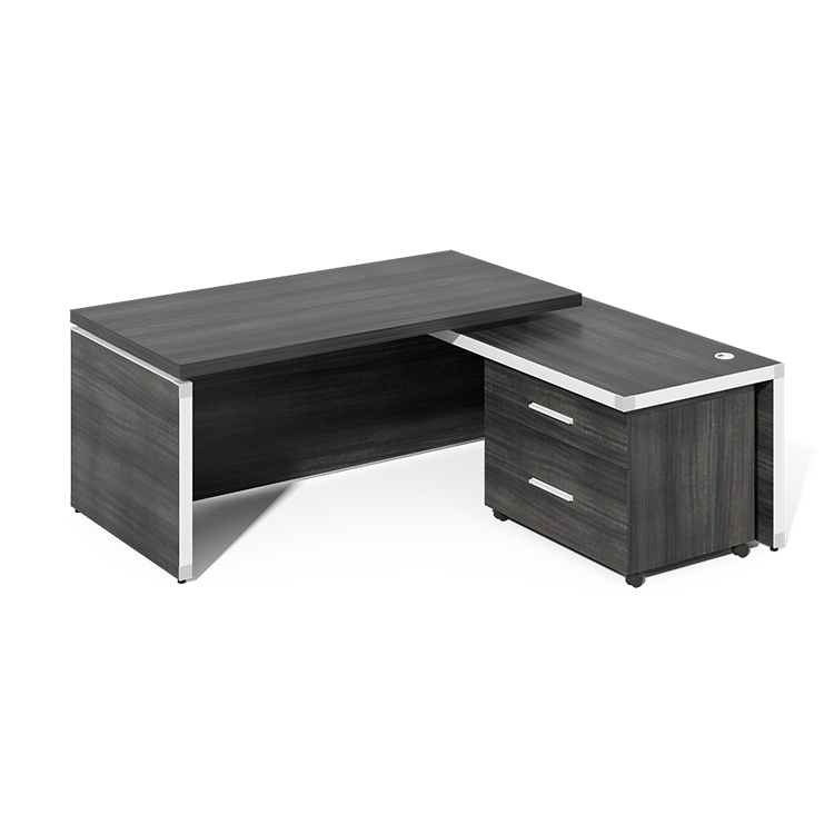 Wholesale European modern office furniture unique luxury L-shaped executive home desk
