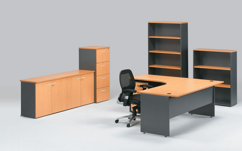 Modern Hot Selling Wholesale Wooden Office Furniture Durable Boss Executive Desk office table with side table