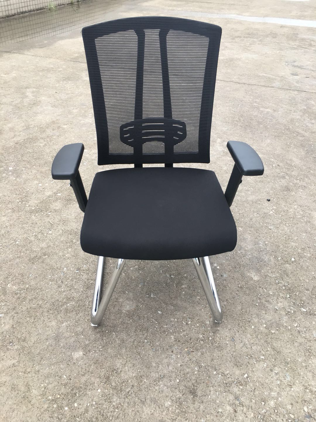 Custom Flex nylon back mesh visitor chair mesh bottom office chair