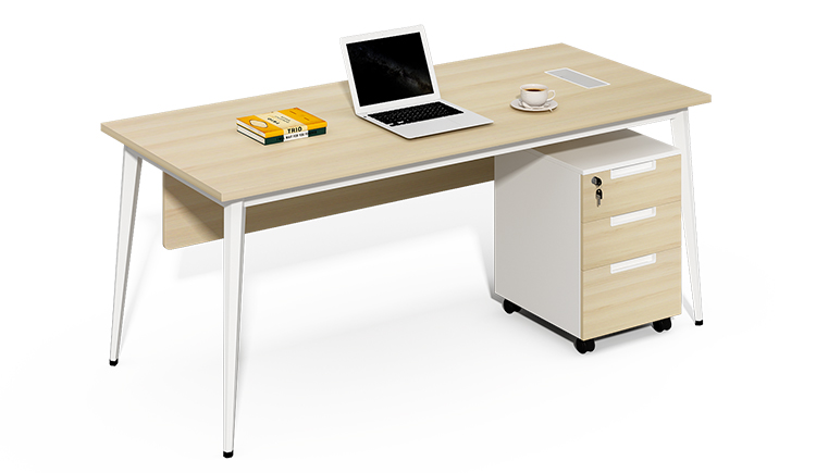 Modern Luxury 1.2m Office Furniture Desk Small Simple Office Table with Chairs Home Office Wooden Classic PANEL,PANEL 30 Sets
