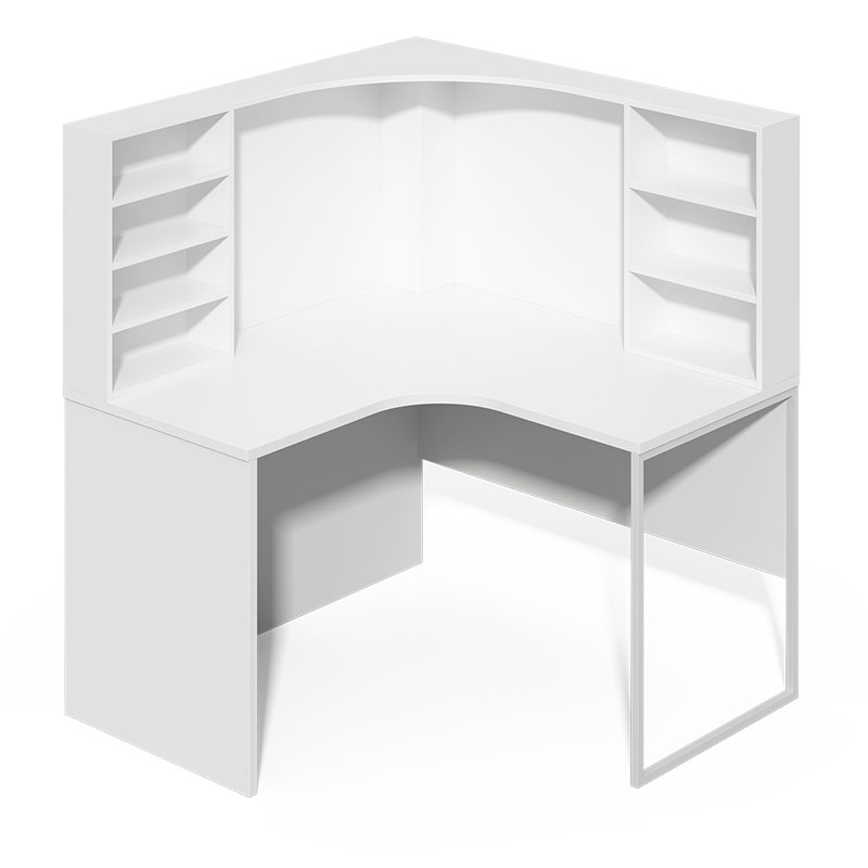 Work Home Desk with Folding And Computer with Storage Furniture Office Table With Shelf