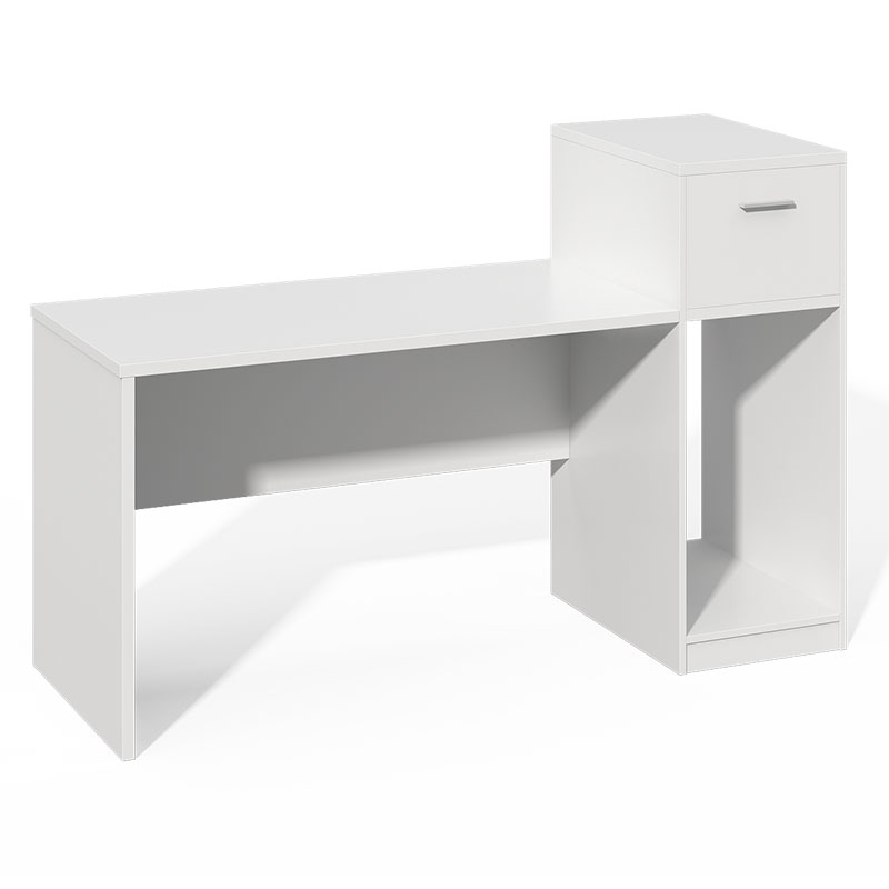 Work Home Desk with Folding And Computer with Storage Furniture Office Table With Shelf