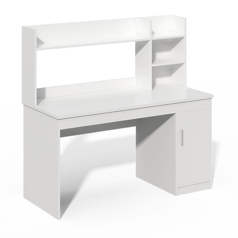 Work Home Desk with Folding And Computer with Storage Furniture Office Table With Shelf