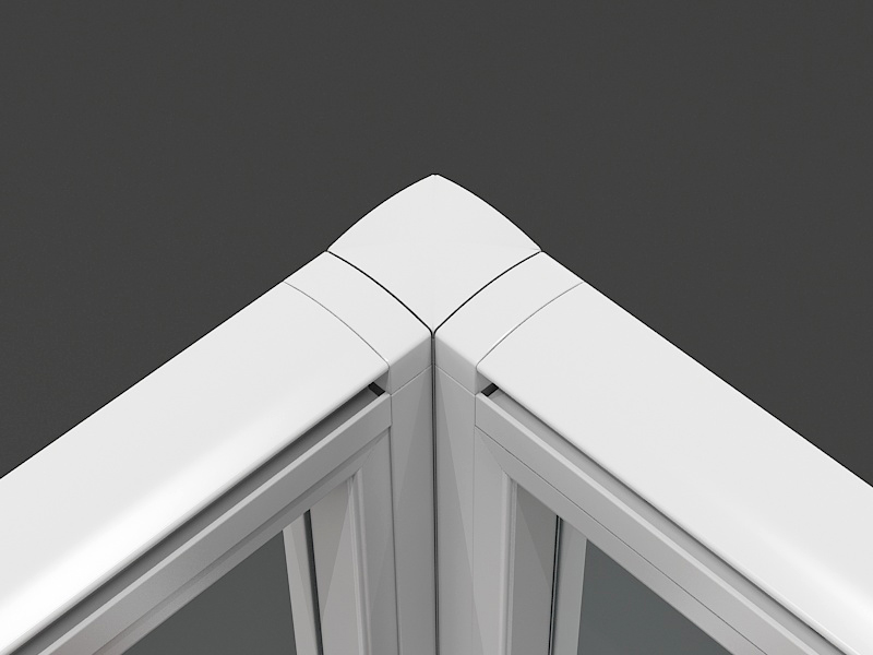Low Cost Prefab Container House Sandwich Panel Partition Walls Clear Tempered Glass Partition Wall