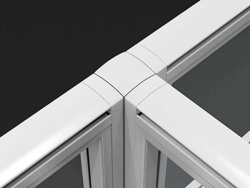 Low Cost Prefab Container House Sandwich Panel Partition Walls Clear Tempered Glass Partition Wall