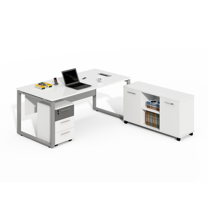 High-tech modern ceo boss executive table office computer table design executive desk Modern L-Shaped Desk home office furniture