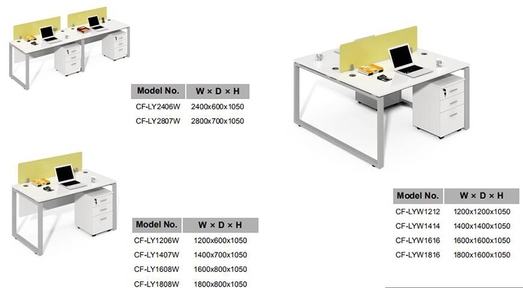 Wholesale High Quality Escritorios Blancos Mesa Escritorio Moderno Office Furniture Modern Home Office,home Office Panel