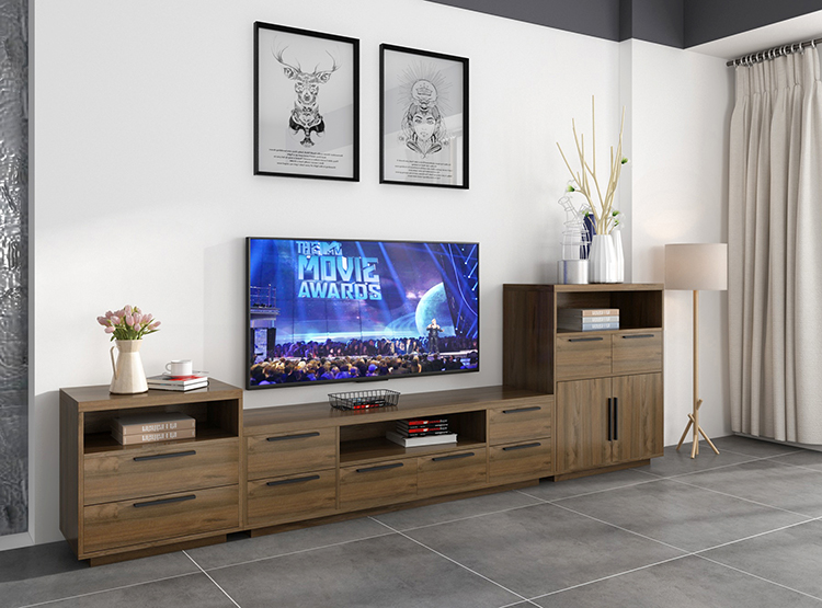 Set di divani componibili per soggiorno in stile europeo, moderni e di lusso