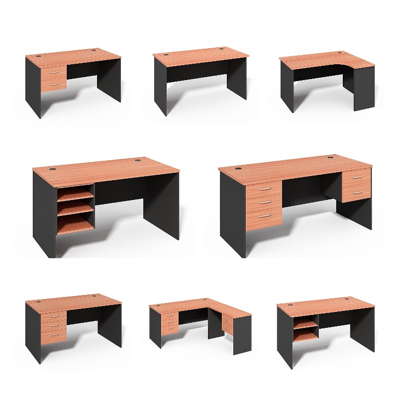 Wholesale industrial escritorios ergonomicos nordico escritorio para esquina de madera oficina precios hogar estilo
