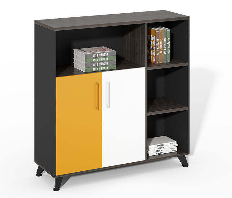 Custom french modern simple design furniture library bookshelf bookcase wooden