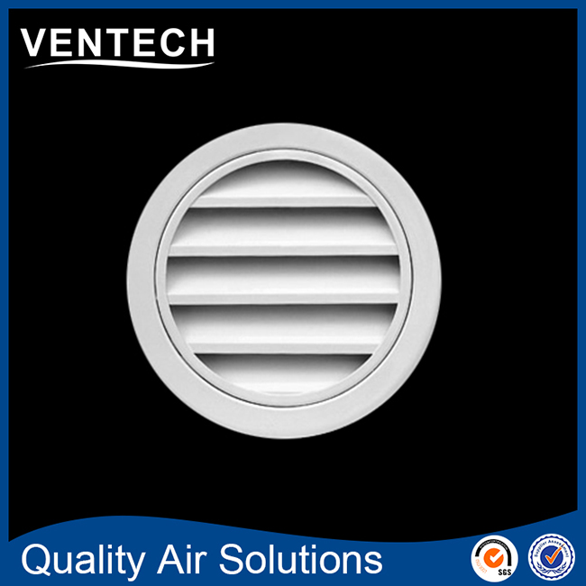 Hvac duct work gravity shutter ventilation transfer air grille gravity louver